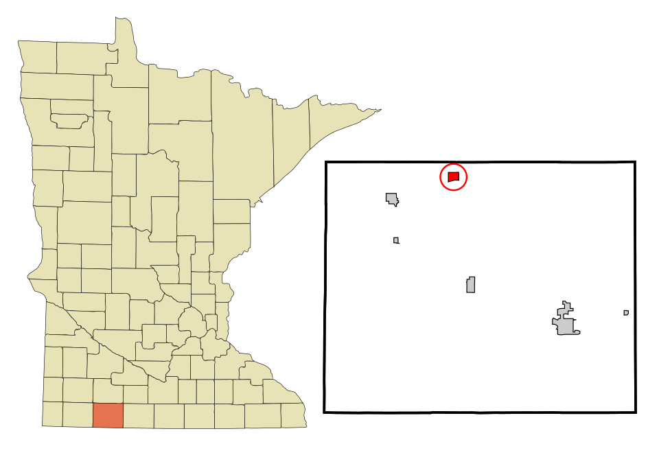 Locator map of Wilder
