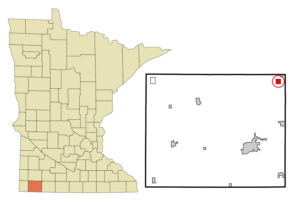 Locator map of Kinbrae