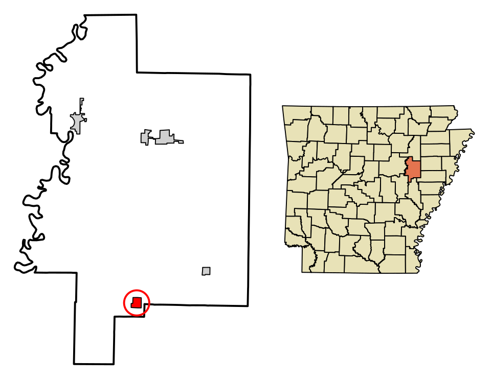 Locator map of Cotton Plant