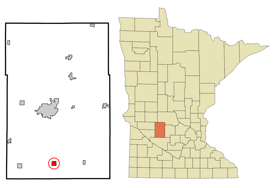 Locator map of Blomkest