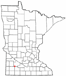 Locator map of Walnut Grove