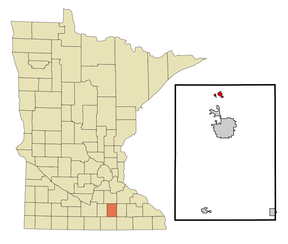 Locator map of Medford