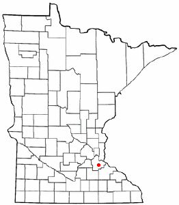 Locator map of Hampton