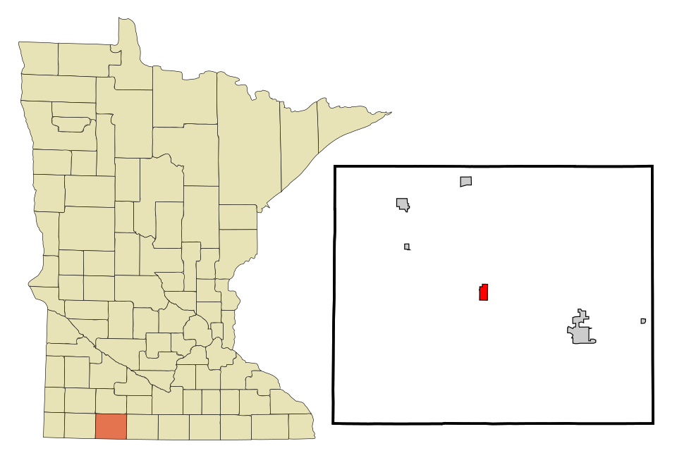 Locator map of Lakefield