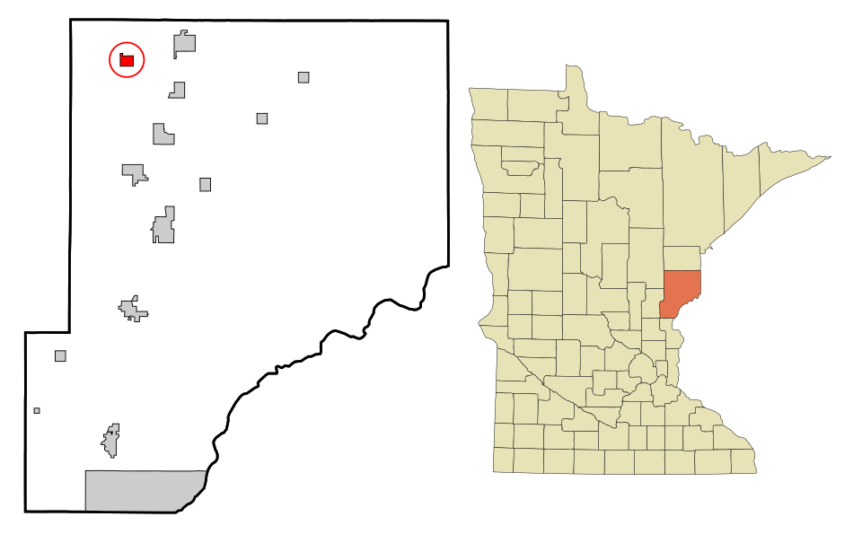 Locator map of Denham