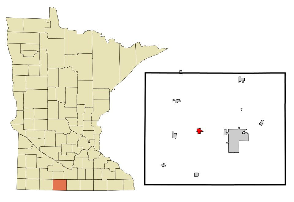 Locator map of Welcome