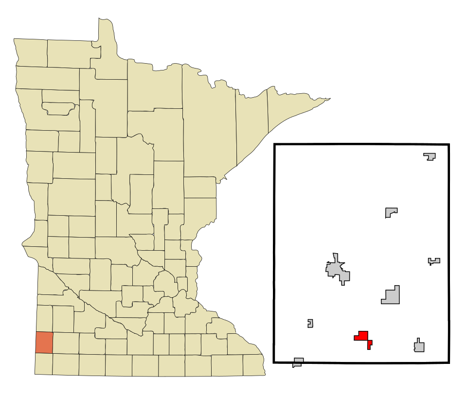 Locator map of Trosky