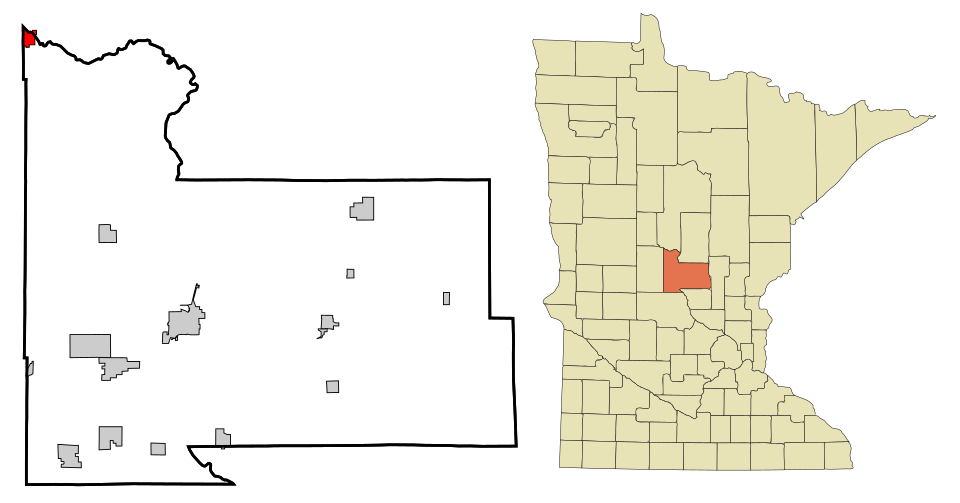 Locator map of Motley