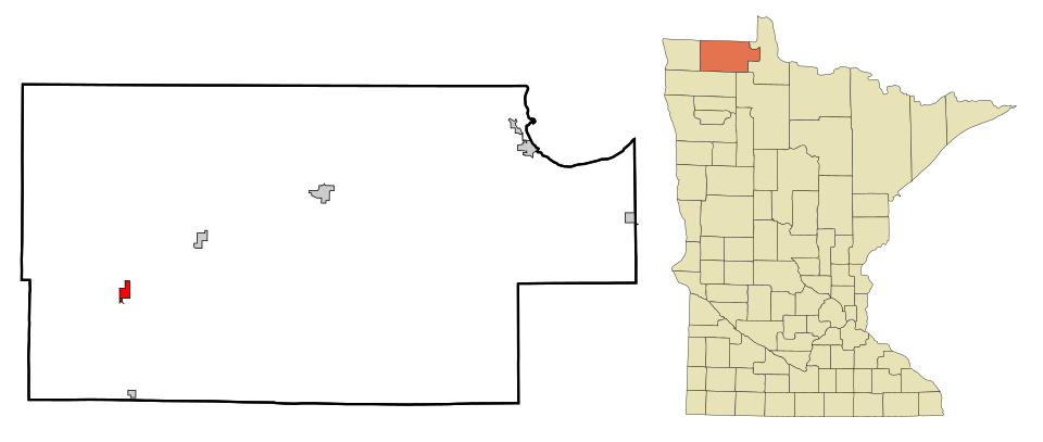 Locator map of Greenbush