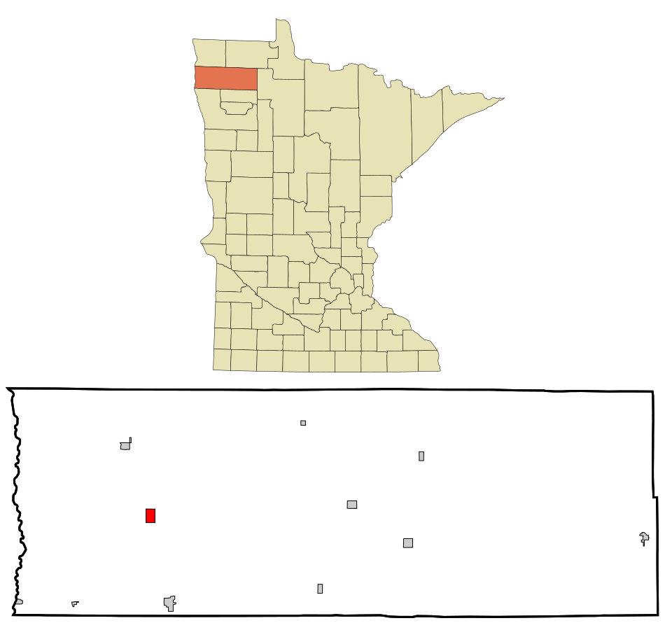 Locator map of Argyle