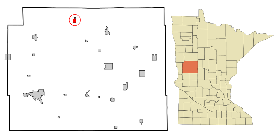Locator map of Vergas