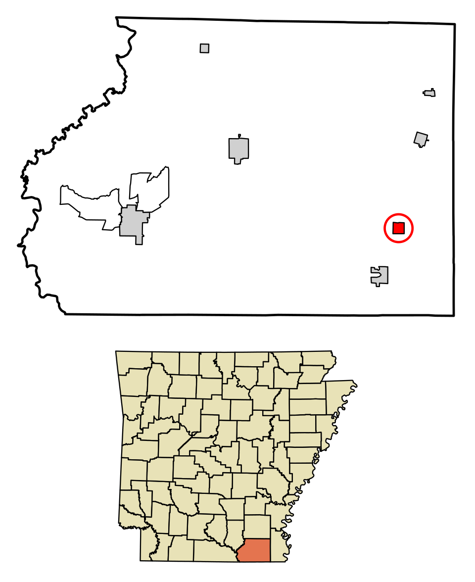 Locator map of Parkdale