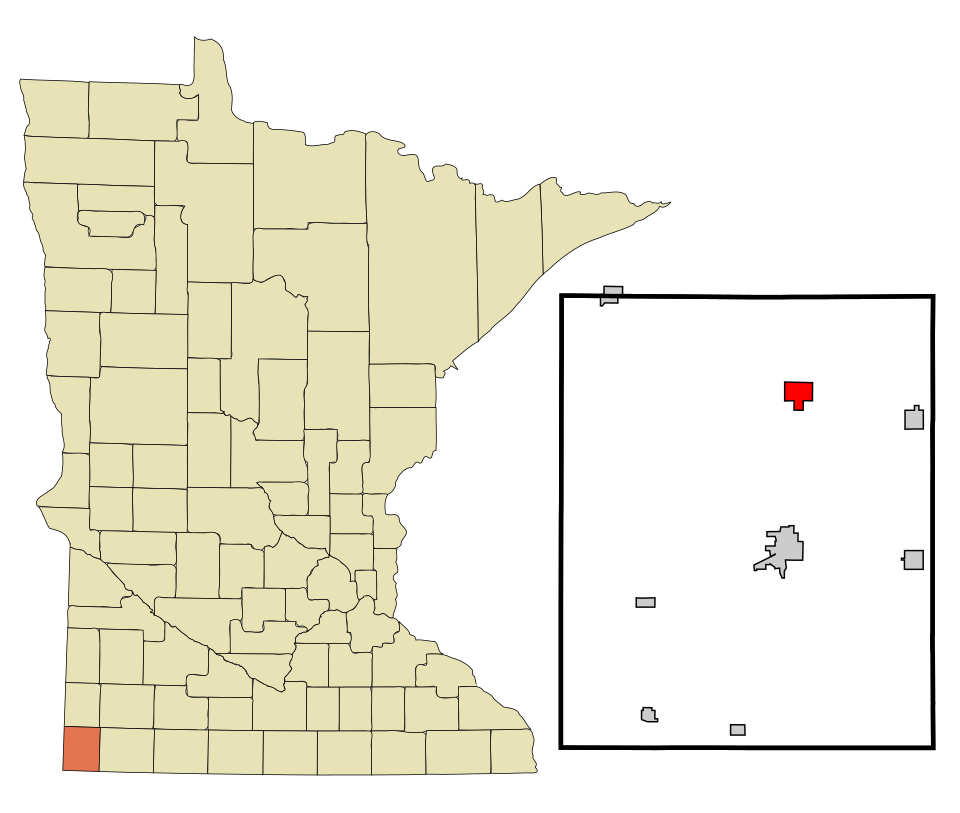 Locator map of Hardwick
