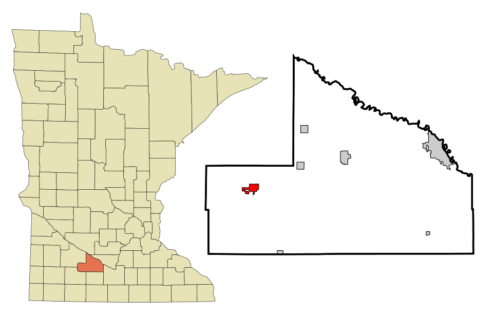 Locator map of Springfield