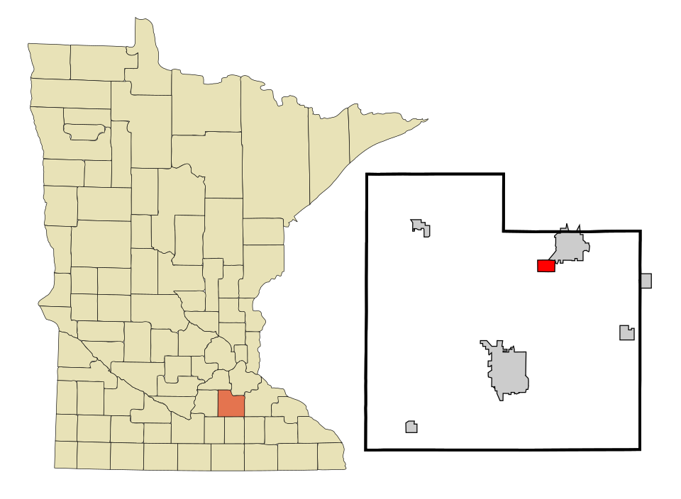 Locator map of Dundas