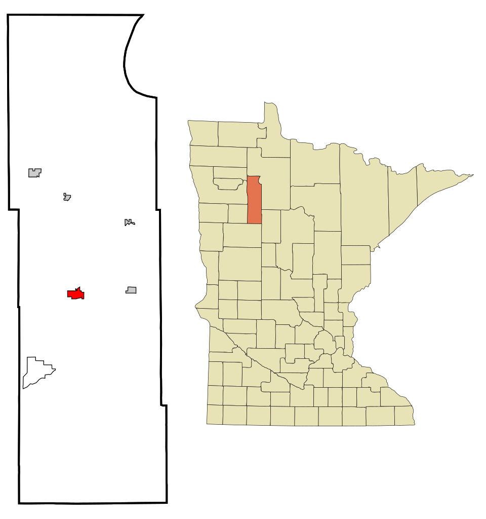 Locator map of Bagley