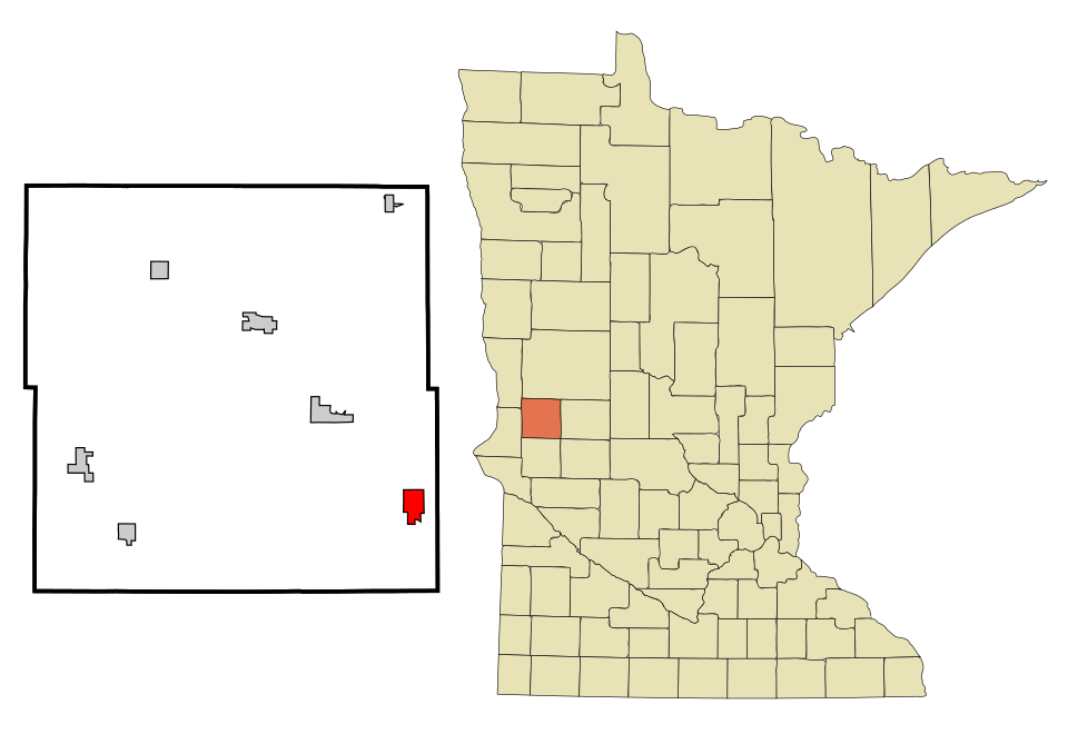 Locator map of Hoffman