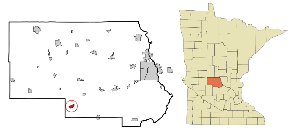 Map of Paynesville