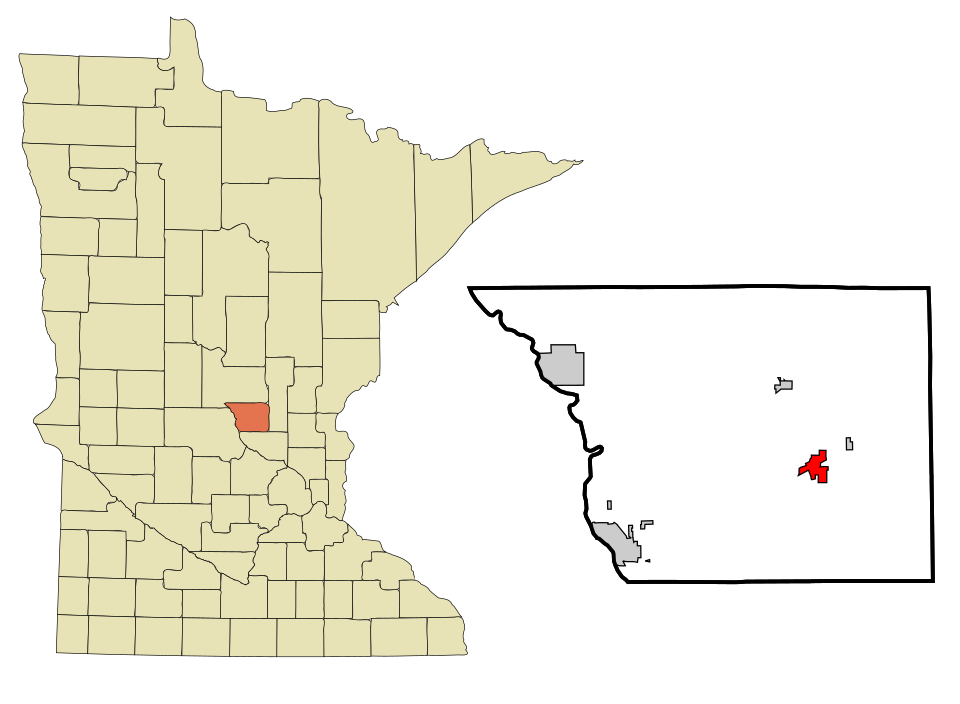 Locator map of Foley
