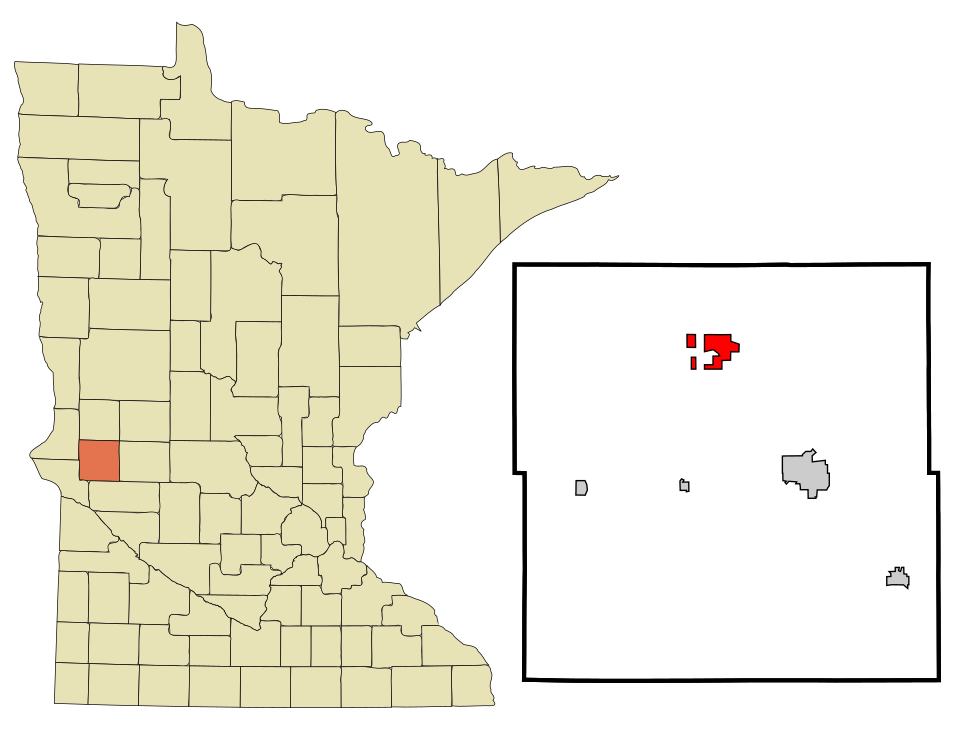 Locator map of Donnelly