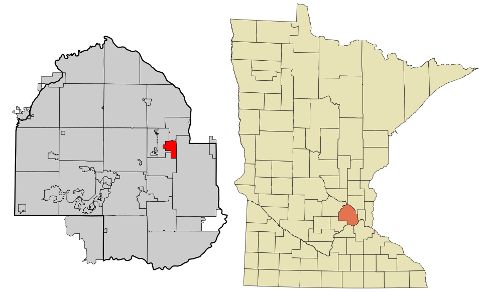 Map of Robbinsdale