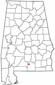 Locator map of Red Level