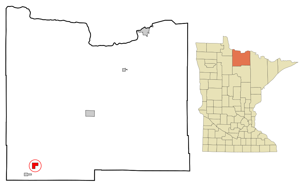 Locator map of Mizpah