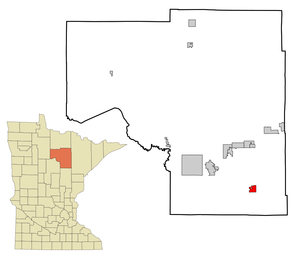 Locator map of Warba