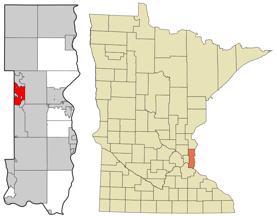 Map of Mahtomedi