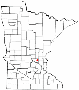 Map of Zimmerman