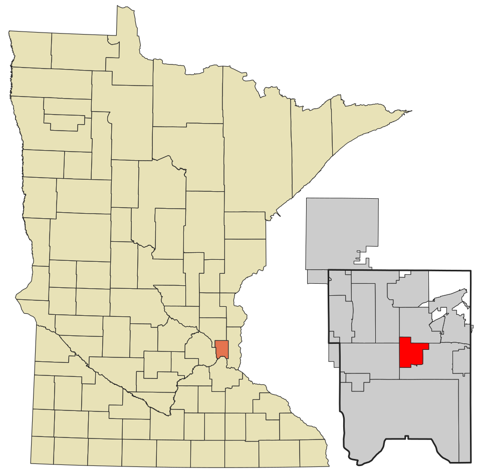 Map of Little Canada