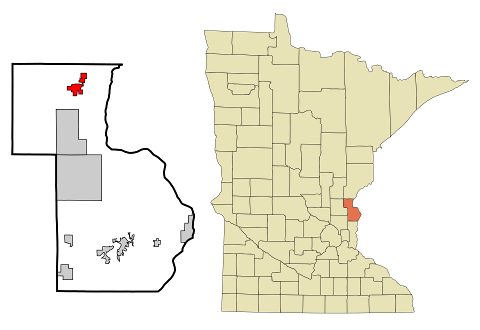 Locator map of Rush