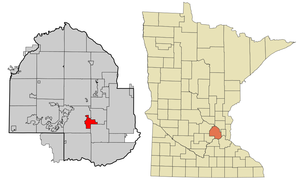 Map of Hopkins