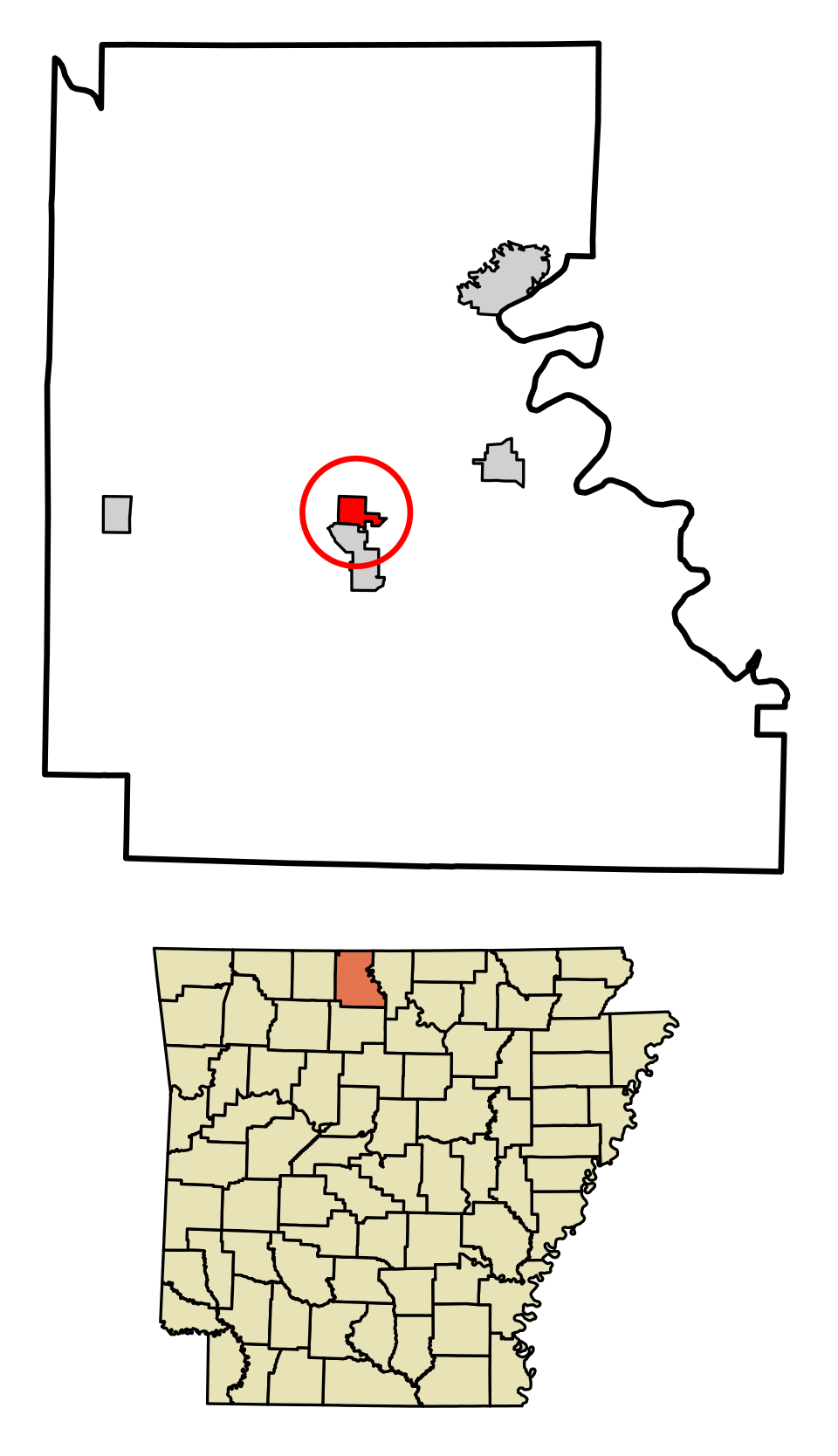 Locator map of Summit