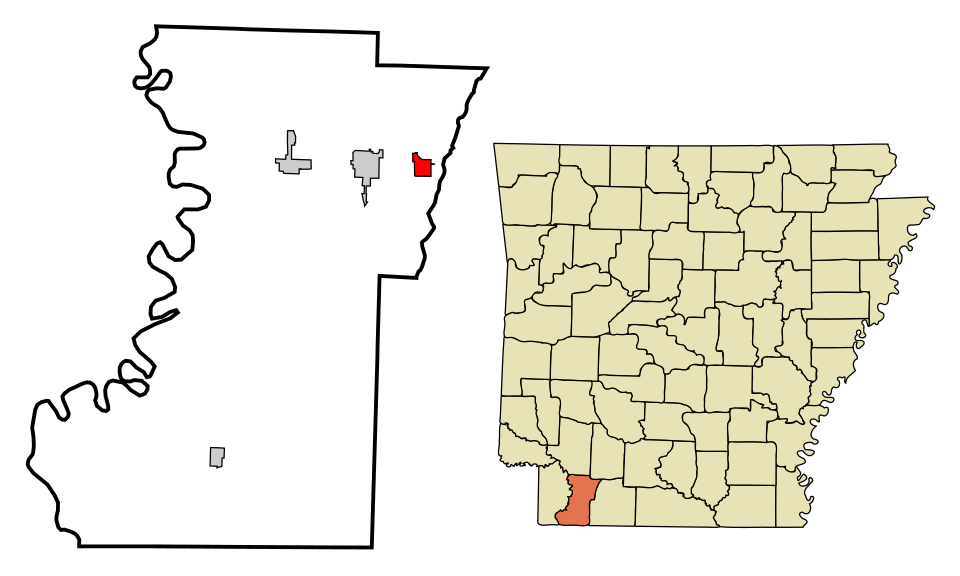 Locator map of Buckner