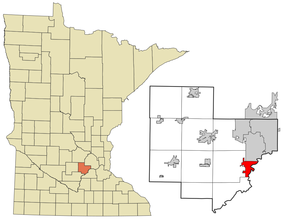 Locator map of Carver