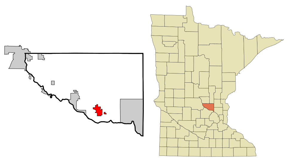 Locator map of Big Lake