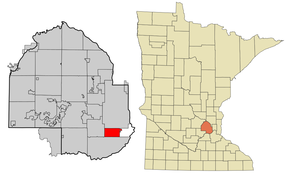 Locator map of Richfield