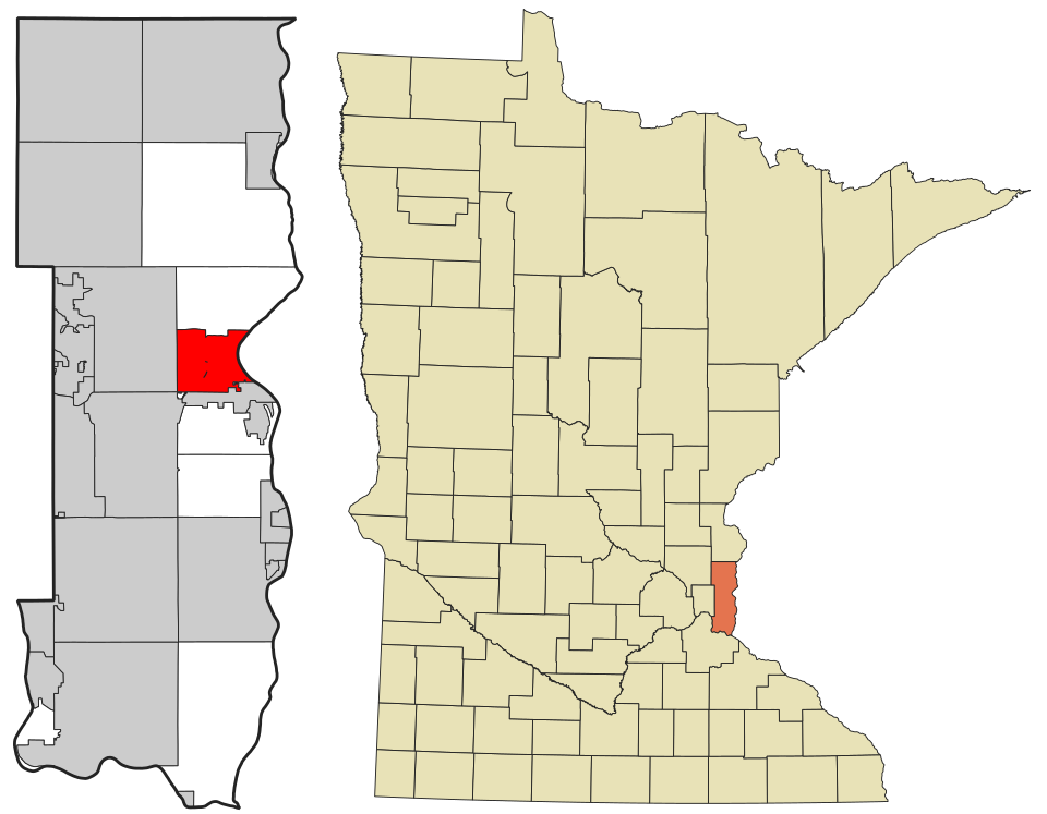Locator map of Stillwater