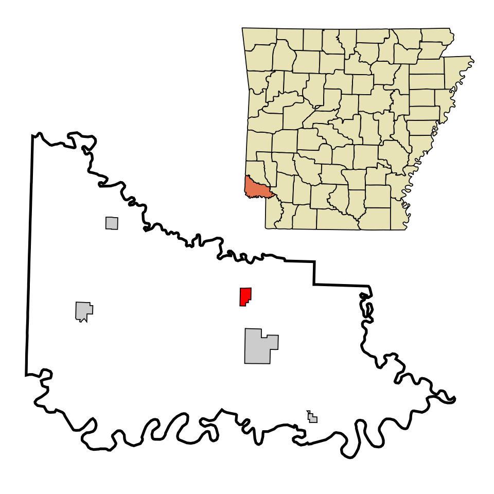 Locator map of Wilton