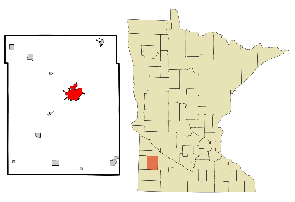 Map of Marshall