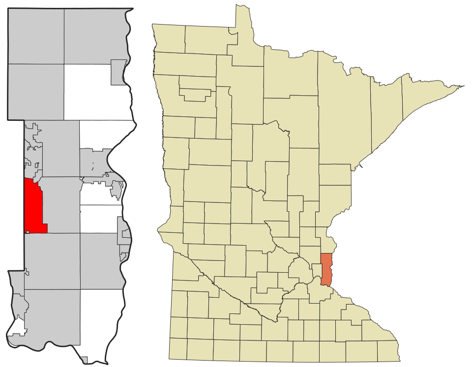 Map of Oakdale