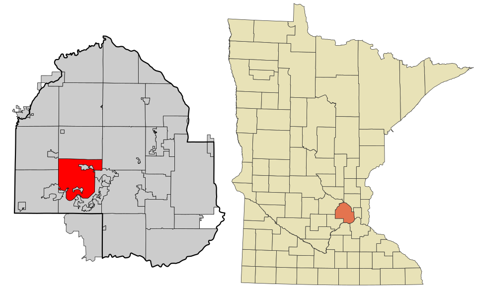 Locator map of Orono