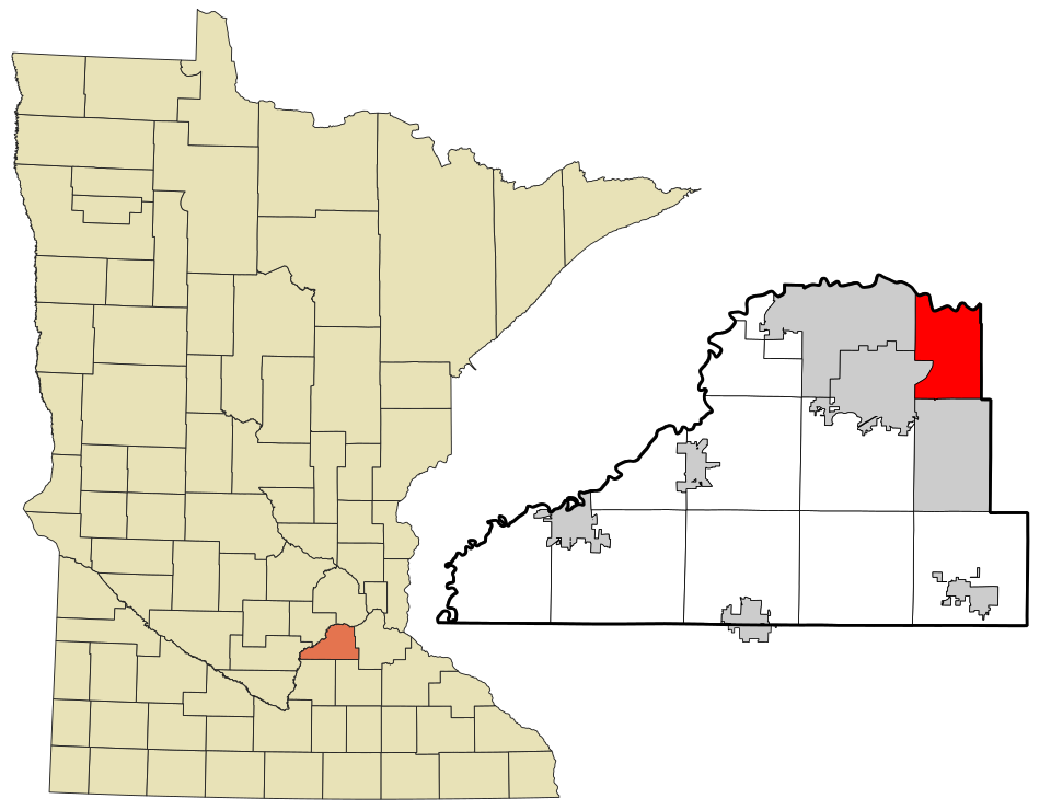 Locator map of Savage