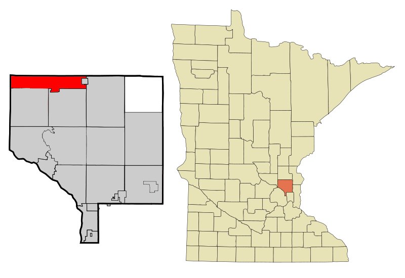 Map of St. Francis