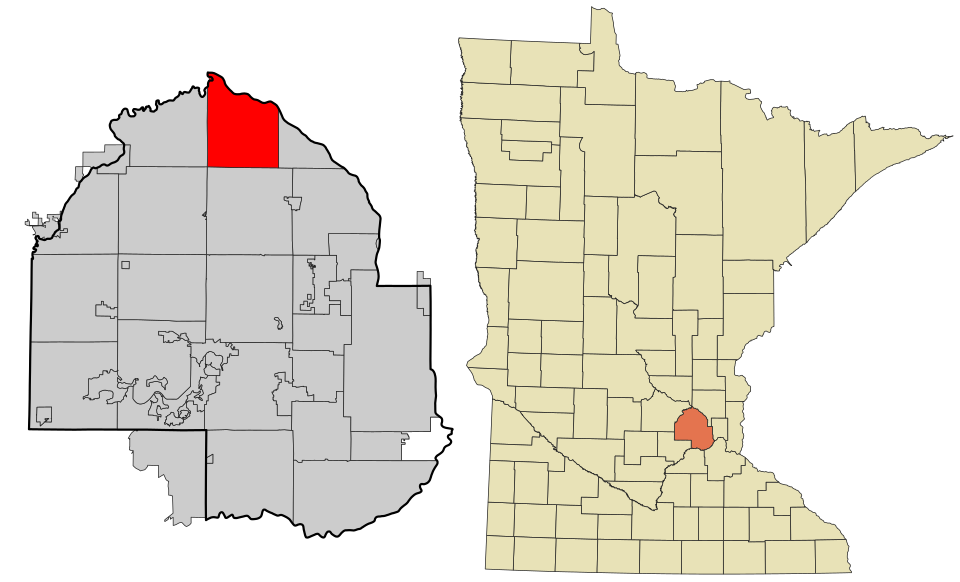 Map of Dayton
