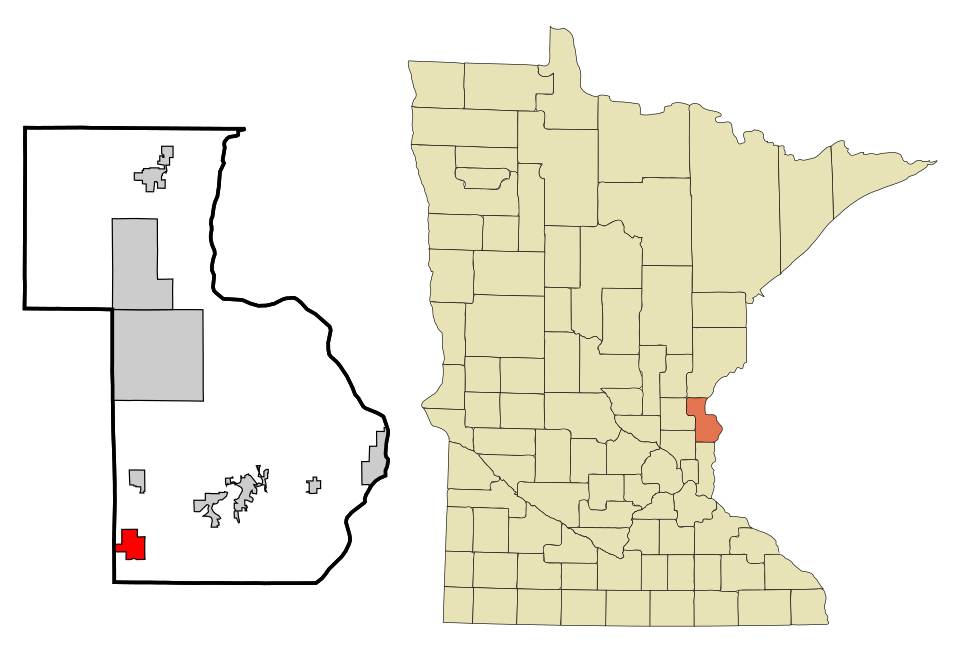 Locator map of Wyoming