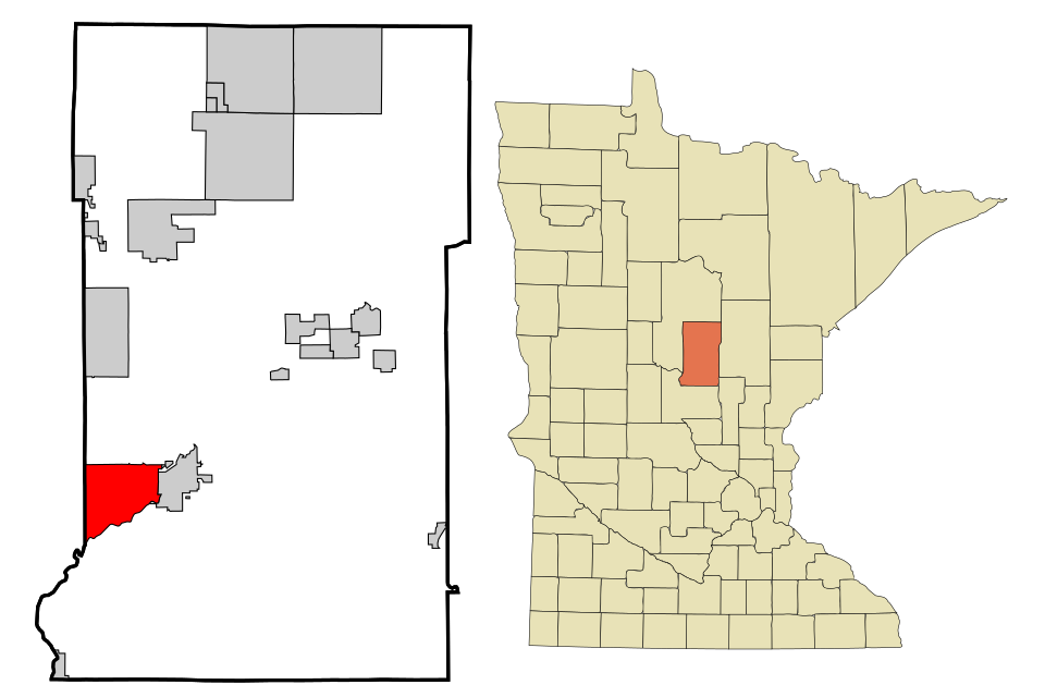 Map of Baxter