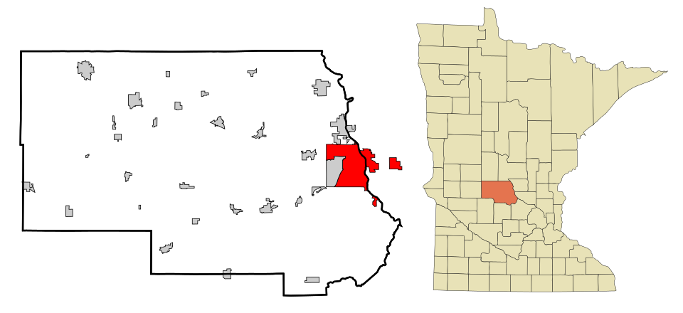 Map of St. Cloud