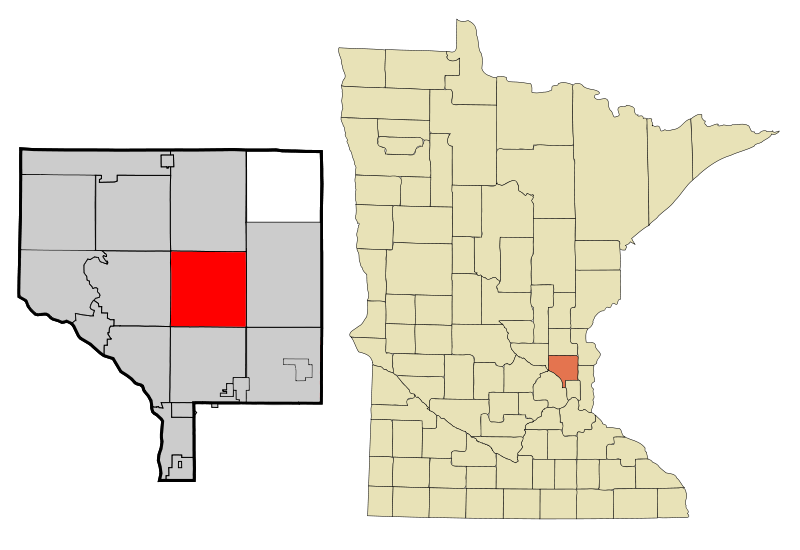 Map of Ham Lake